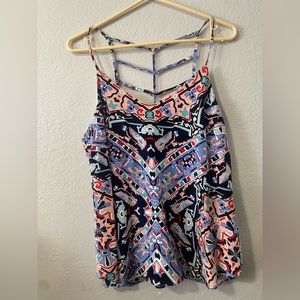 Colorful Patterned Shirt, Size M